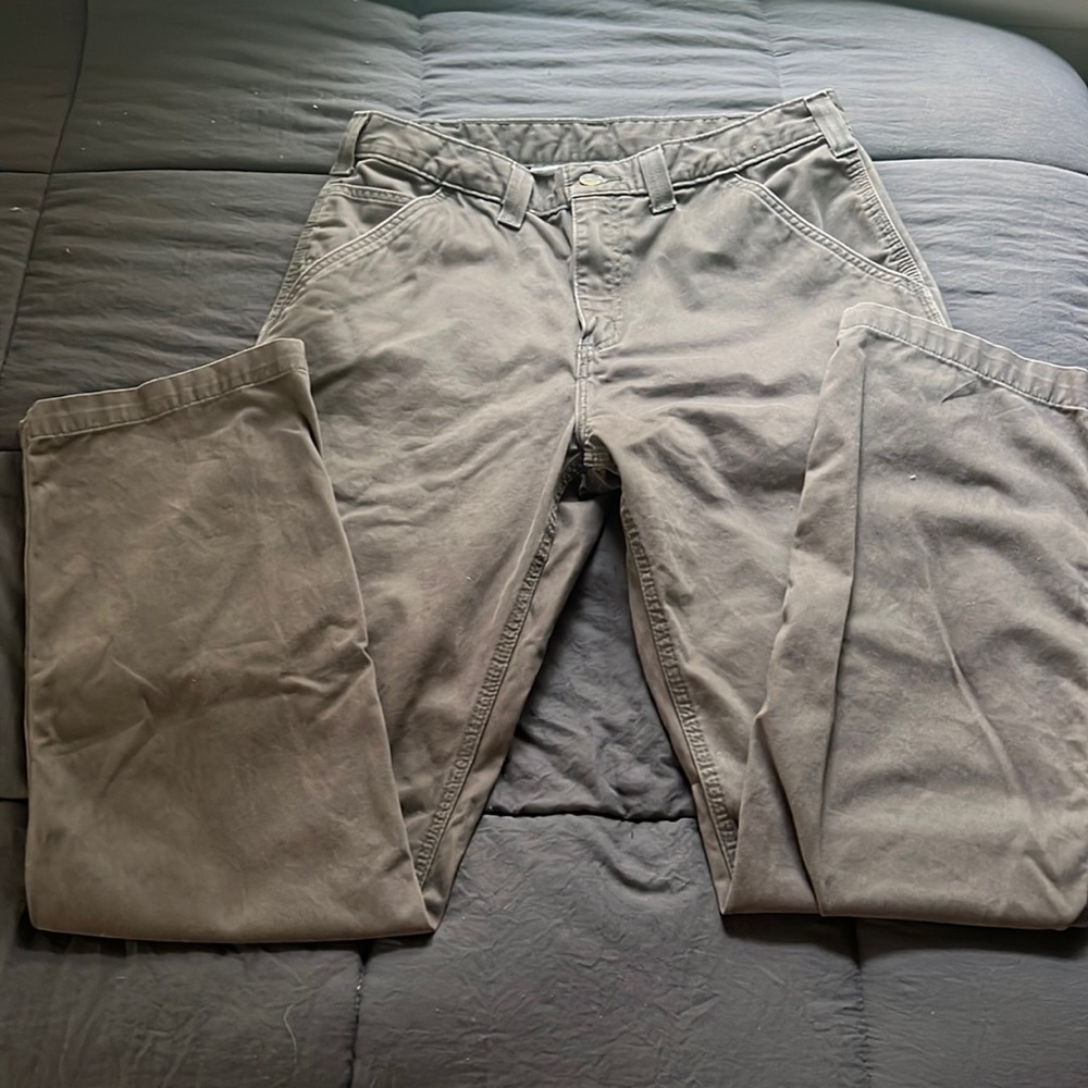 Mens Carhartt Carpenter Pants 34x34